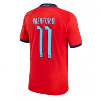 Fotbalové Dres Anglie Marcus Rashford #11 Venkovní MS 2022 Krátký Rukáv